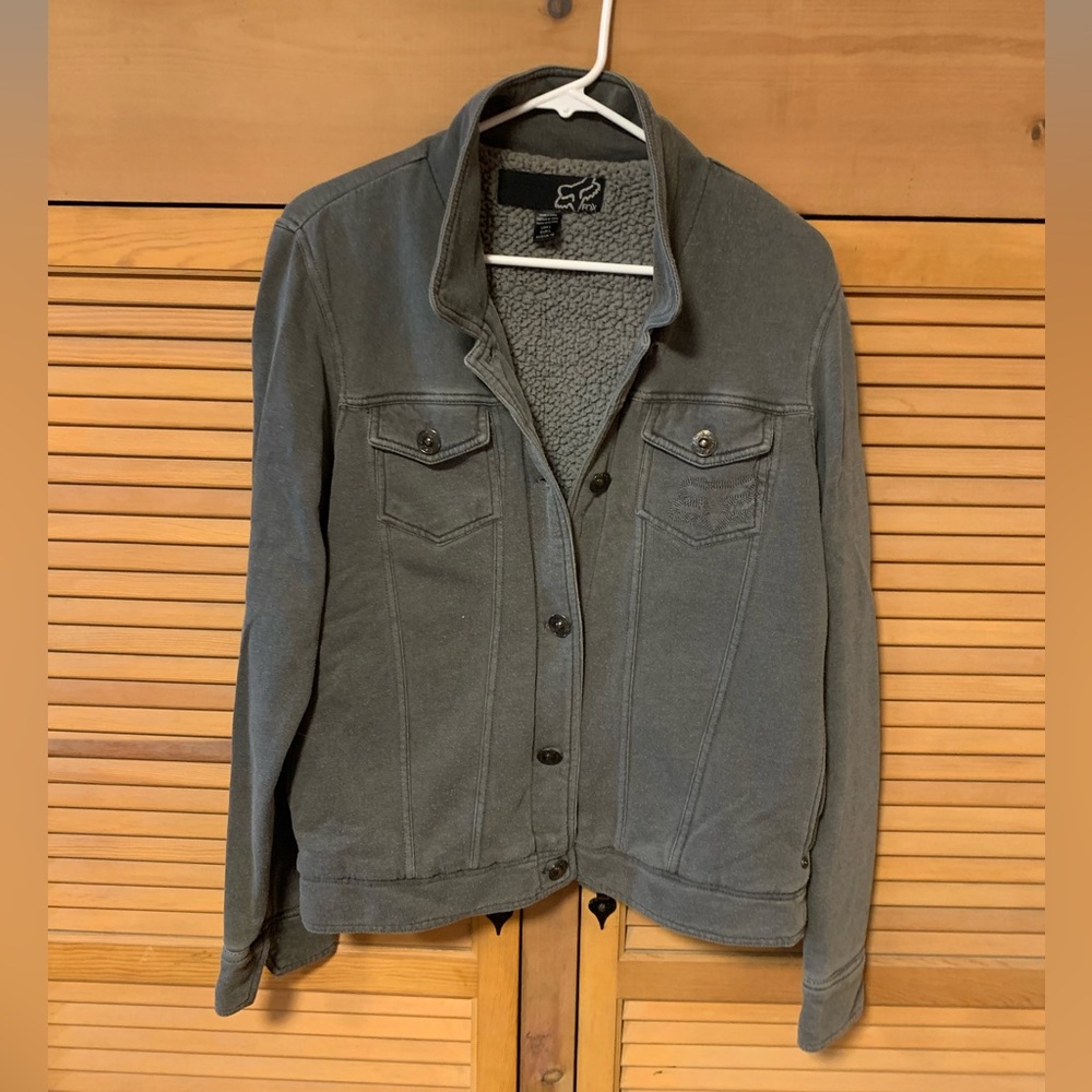 Fox Riders Co Sherpa Lined Jacket